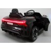 Elektrické autíčko Audi E-Tron GT s EVA kolesami a príjemným koženým sedlom - čierne