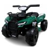 Elektrické štvorkolky pre deti Quad J8AAA v zelenom prevedení s hudbou a svetlami
