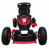 Go-kart G8 v červenom prevedení, detský go-kart s nafukovacími kolesami