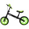 Odrážadlo zeleno-čierne R4 R-Sport s EVA kolesami 12 palcov
