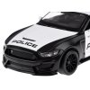 Auto kovové polícia Ford Shelby GT350 mierka 1:32 svetla majáky