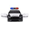Auto kovové polícia Ford Shelby GT350 mierka 1:32 svetla majáky