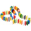 Drevené farebné DOMINO kocky 300 ks