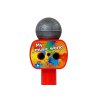 Bezdrôtový detský karaoke mikrofón s Bluetooth reproduktorom červený