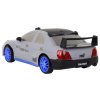 Diaľkovo ovládané športové autíčko R/C 1:24 sivé s vymeniteľnými kolesami