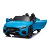 Elektrické autíčko Mercedes AMG SL63 lakované modré