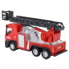 Hasičské auto červené s vysúvacím rebríkom