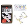 204818 5 logicka hra domino v kovove krabicce 28 dilku