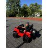 202170 3 detske elektricke auticko jeep power 4x45w cervene