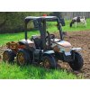 Dětský elektrický traktor s přívěsem Blast 4x4 růžový02