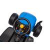 Dětský elektrický traktor BBH 030 s přívěsem modrý21