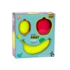 Edukatívne skladačka ovocie puzzle kocky jablko banán citrón kúzelné