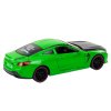 Kovové športové auto s trecím pohonom, otváracie časti, mierka 1:24 zelené