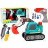 212086 pasovy bagr kresleny ke sroubovani diy tyrkysovy