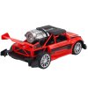 RC auto na diaľkové ovládanie 1:20 s dymovým efektom a svetlami červené