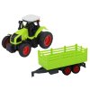 RC traktor na diaľkové ovládanie s prívesom 1:16 zelený