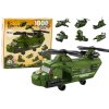 Sada stavebnice vojenský vrtuľník zelený 1000 dielikov