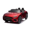 Elektrické autíčko Mercedes AMG SL63 24V 2x200W lakované červené12