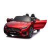 Elektrické autíčko Mercedes AMG SL63 24V 2x200W lakované červené05