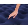 217657 12 bestway nafukovaci matrace air mattress queen s vestavenou pumpou 203x152
