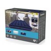 217657 13 bestway nafukovaci matrace air mattress queen s vestavenou pumpou 203x152