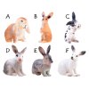 214339 13 kralik zajic domaci zvirata figurka 4 5 cm