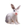 214339 2 kralik zajic domaci zvirata figurka 4 5 cm