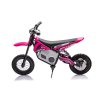 Dětská elektrická motorka Cross 350W 36V růžová04
