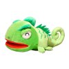 219880 1 plysovy manasek chameleon 30 cm zeleny