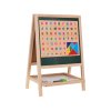 Dětská dřevěná oboustranná tabule s písmeny a čísly3