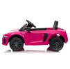 Mamido RIDE on CAR Elektrické autíčko Pojazd na akumulator Elektromos kisauto Audi R8 HL1818 NEW PINK (5)