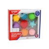 Sada senzorických loptičiek rôzne textúry 8 kusov farebné