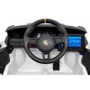 Elektrické autíčko Porsche Spyder RS 718 MP4 bílé10
