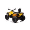 Dětská elektrická čtyřkolka Can Am Outlander ATV žlutá03
