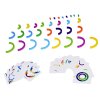 pol pl Drewniana ukladanka edukacyjna Montessori kolorowa tecza zadania ZA5328 21357 8