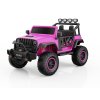 Elektrické autíčko Buggy BIG FOOT 4x4 ružové 24V | 800W | 60 kg | EVA | LED | 2,4 Ghz | ECO koža