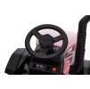 Detský elektrický traktor s vlečkou 12V 7Ah ružový