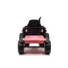 Detský elektrický traktor s vlečkou 12V 7Ah ružový