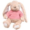 pol pm Pluszowa Maskotka Przytulanka Zajac Sweterek Rozowy 22cm 22106 1