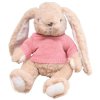 pol ps Pluszowa Maskotka Przytulanka Zajac Sweterek Rozowy 22cm 22106 1