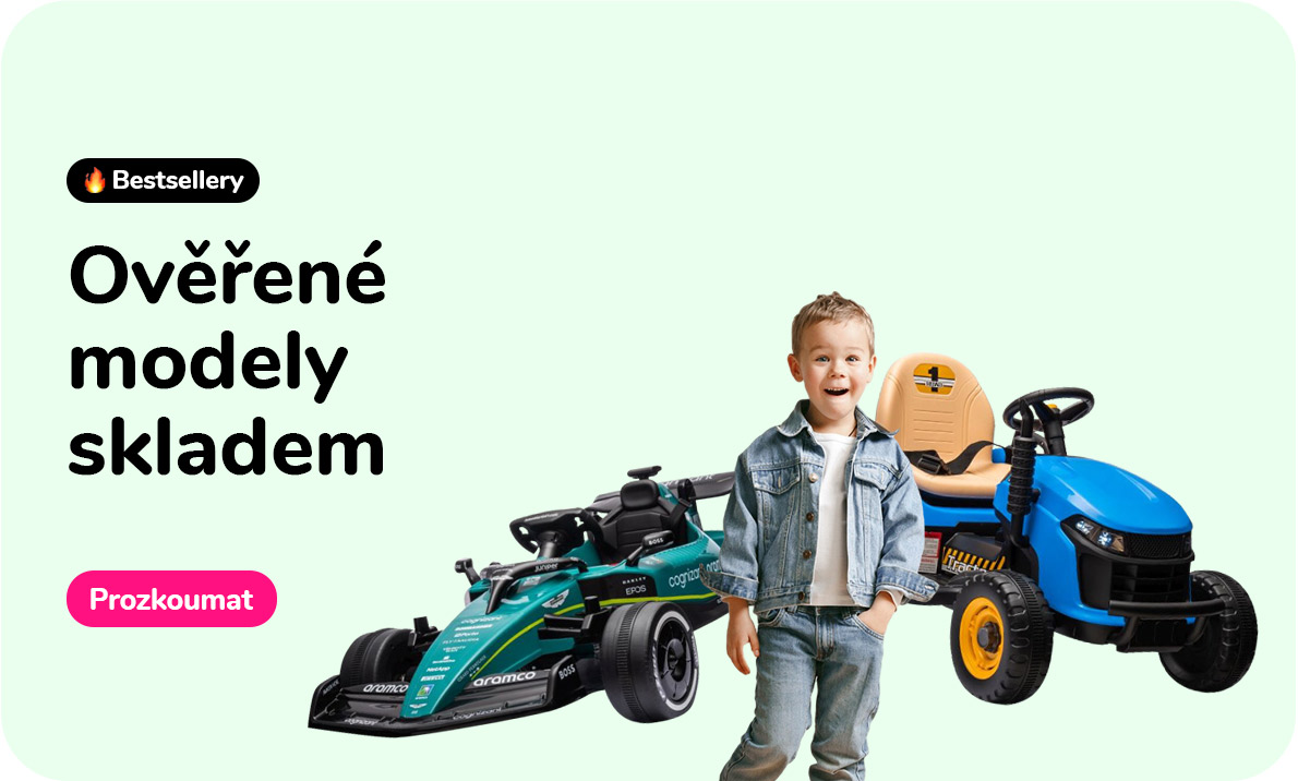 Ověřené modely dětských vozítek skladem