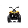 234450 8 detska elektricka ctyrkolka can am renegade r c 180w 4x4 12v14ah eva zlute
