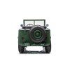 Kinder Elektro Jeep Willys 4x4 dreisitzig grün05