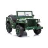 Dětský elektrický Jeep Willys 4x4 třímístný zelený6