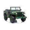 Kinder Elektro Jeep Willys 4x4 dreisitzig grün6