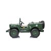 Kinder Elektro Jeep Willys 4x4 dreisitzig grün01