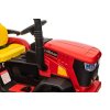 Dětský elektrický traktor 12V 7Ah červený1