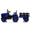 227355 3 detsky elektricky traktor s vleckou 12v 7ah modry