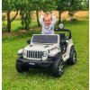 Kinder Elektroauto Jeep Wrangler Rubicon 4x4 weiß