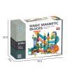 Magnetbaukasten Kugelbahn 128 Teile3
